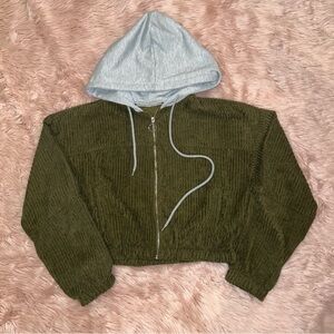 Army green jacket